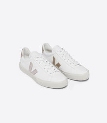  VEJA // Sneaker Campo Chromefree Extra-White Platine