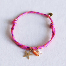  Bazou // Armband Surf Étoile de mer Rose