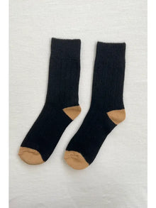  Le Bon Shoppe // Classic Cashmere Socks Black