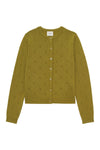 Petite Mendigote // Gilet Myriam Pistache