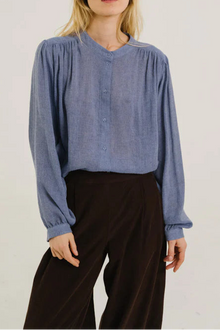  sacrécœur // Bluse Gladis Indigo