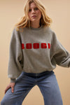 by-bar amsterdam // Sweater Bibi Boogie Grey