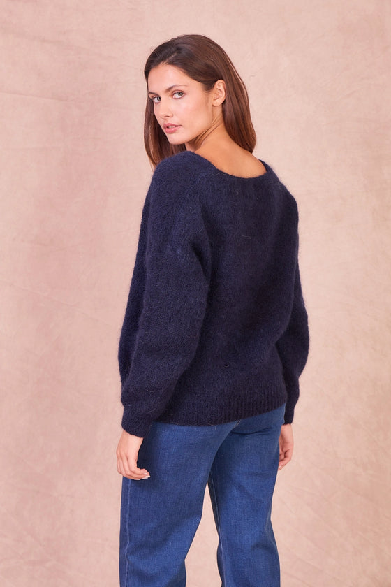 Calie Paris // Cache-Coeur Dark Blue