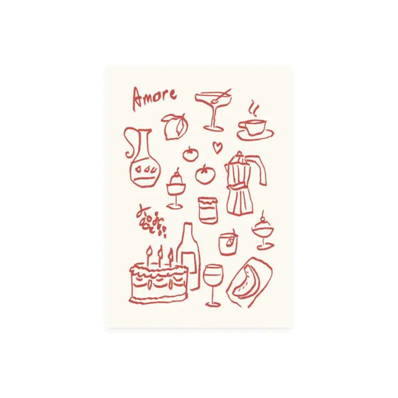 Melt Atelier // Postkarte Amore