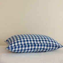  Gabrielle Paris // Kissen Vichy XL Bleu 65x65