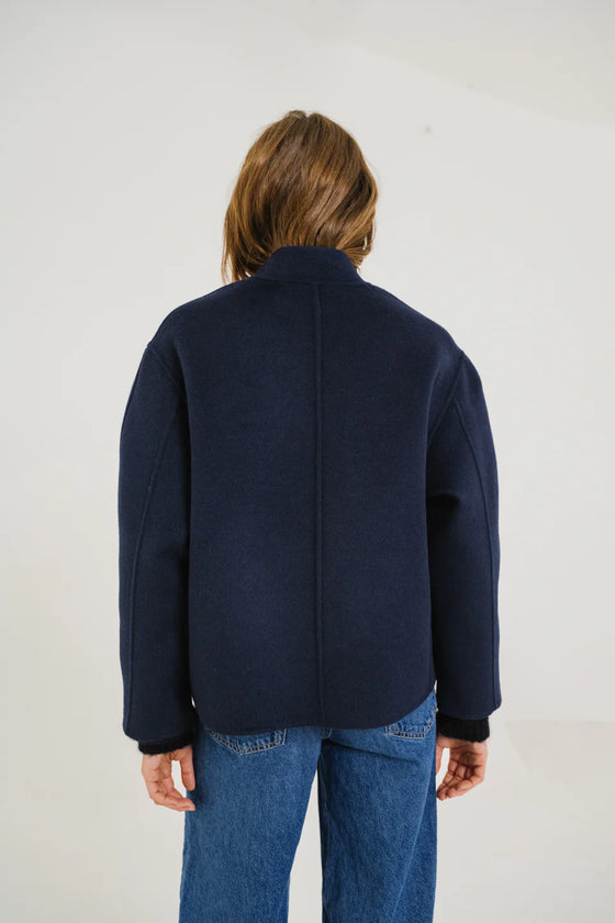 sacrécœur // Wolljacke Stella Navy