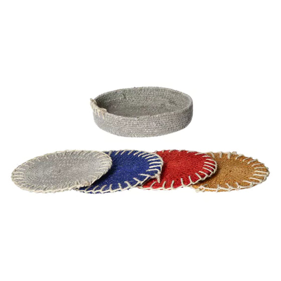 Pomax // Untersetzer Port Louis 4er Set Bleu