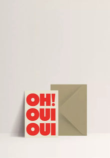 Papier and Co. // Karte Oh! Oui Oui