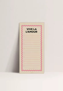  Papier and Co. // Notizblock Vive l'Amour