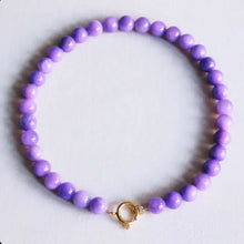  Bazou // Kette Pierre naturelle XL Violet