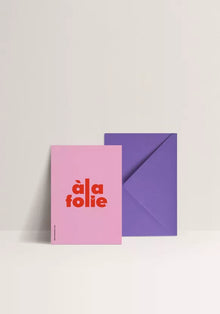  Papier and Co. // Karte à la folie