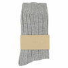 ESCUYER // Socken Cashmere Gris Clair