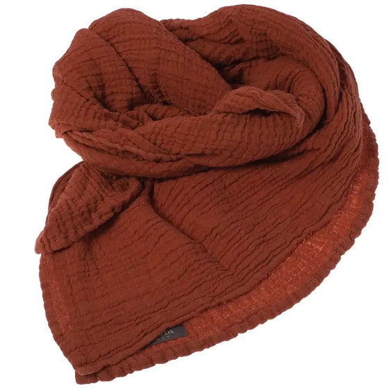Wayda // Tuch Small 70x70 Oxide Red