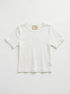 Intuition // Shirt gerippt Blanc
