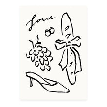  Melt Atelier // Postkarte Love Baguette