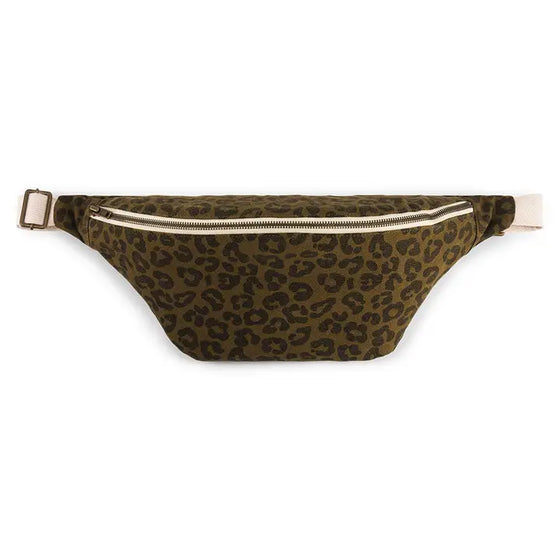 Rose in April // Bag Banane Leopard Olive