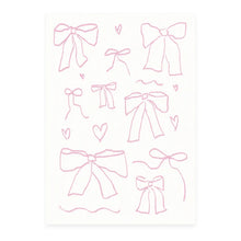  Melt Atelier // Postkarte Viele Schleifen