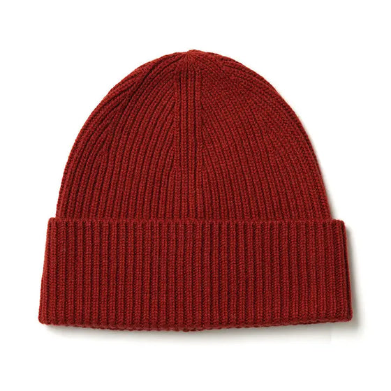 elenomad // Mütze Classic 100% Cashmere Burgundy
