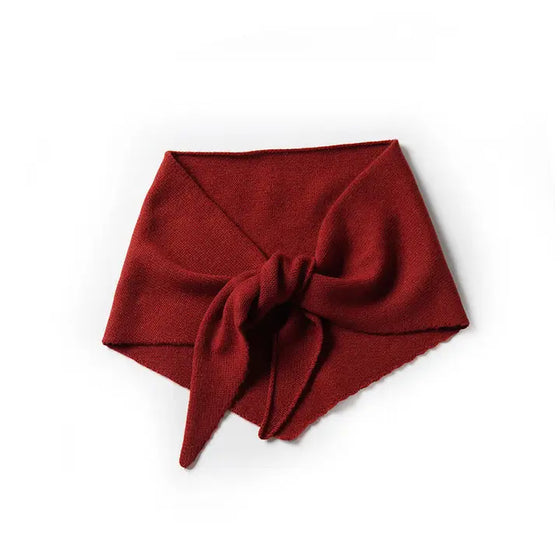 elenomad // Bandana 100% Cashmere Rouge
