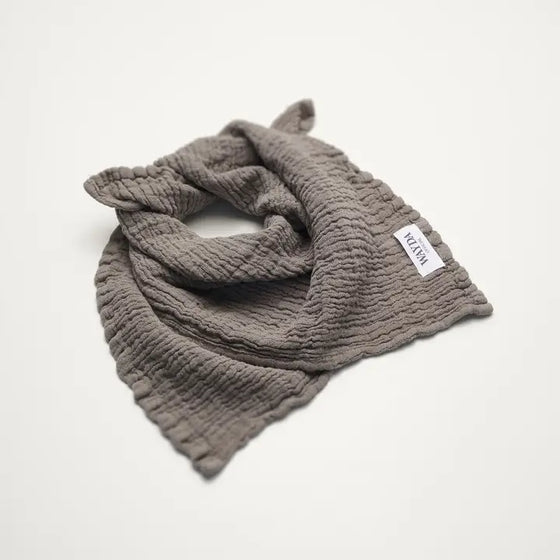Wayda // Tuch Small 70x70 Cobble Grey