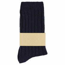  ESCUYER // Socken Cashmere Wolle Navy