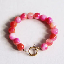  Bazou // Armband Pierre naturelle XL Fushia