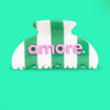 Sasstie // Hairclip Vert Amore