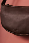 Ann Kurz // Soft Half-Moon Shape Bag Nappa Antracita