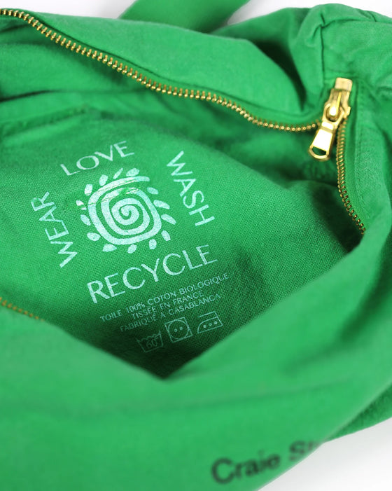 Craie Studio // Trousse Wear Wash Love Recycle Mint