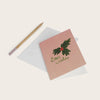 Seasonpaper // Klappkarte Houx 'Best Wishes