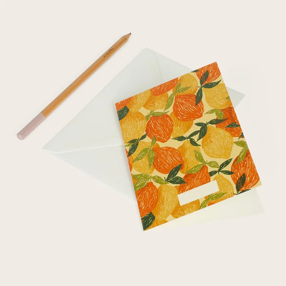 Seasonpaper // Klappkarte Limonata