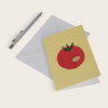 Seasonpaper // Klappkarte Tomate