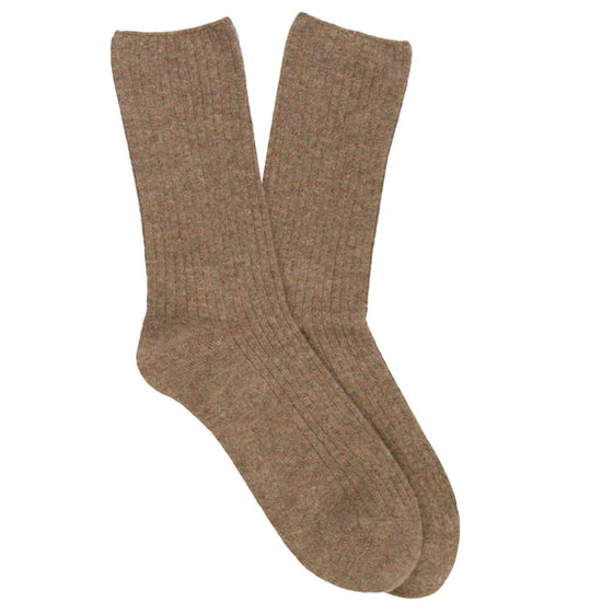 ESCUYER // Socken Cashmere Wolle Beige