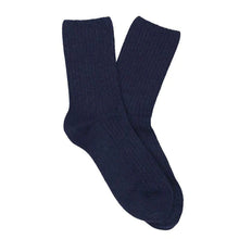  ESCUYER // Socken Cashmere Wolle Blue