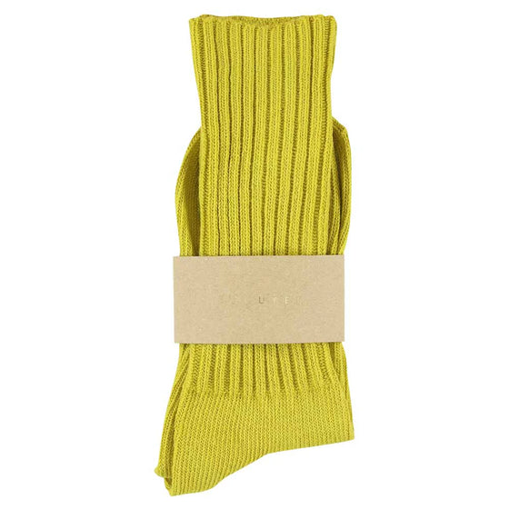 ESCUYER // Socken Crew Gelb