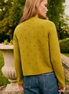 Petite Mendigote // Gilet Myriam Pistache