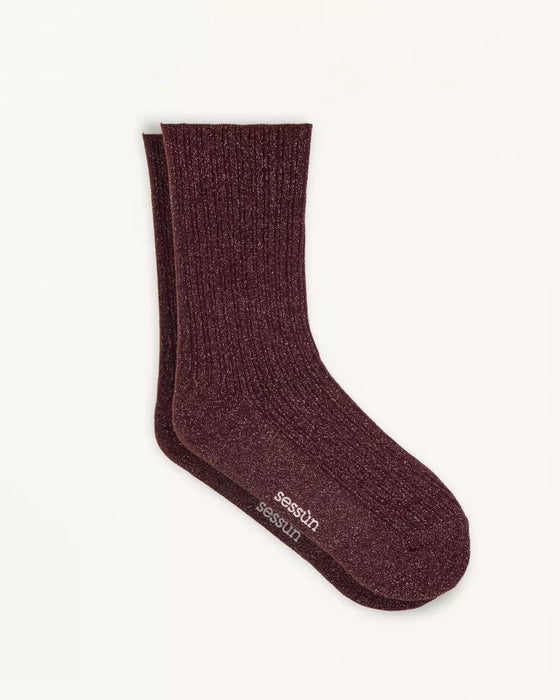 SESSUN // Socken Sokini Plum