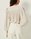 SESSUN // Bluse Lucy H Whiblack