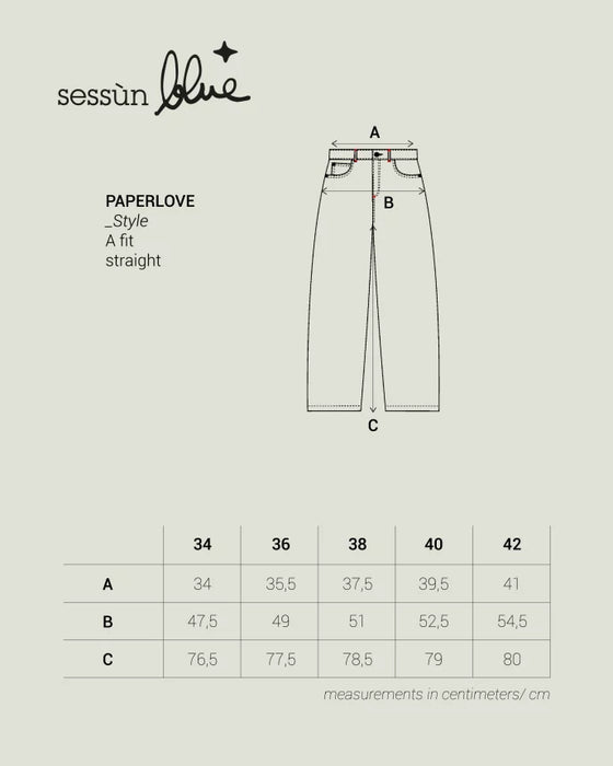 SESSUN // Jeans Paperlove Fleur de Sel