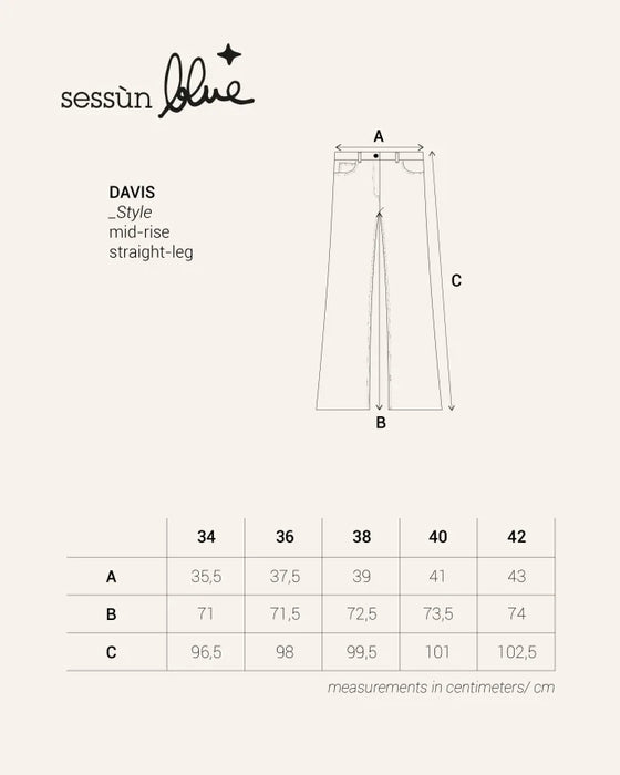 SESSUN  // Jeans Davis Bluenim