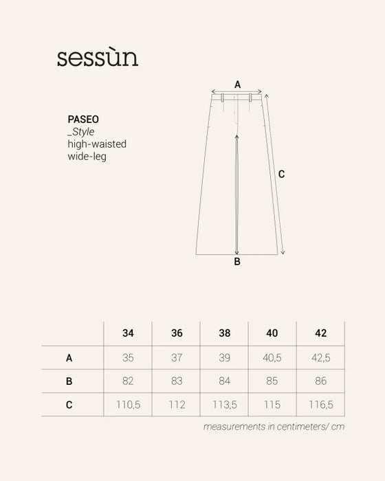 SESSUN // Hose Paseo Night Shadow