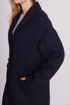 SESSUN // Mantel Honore Navy