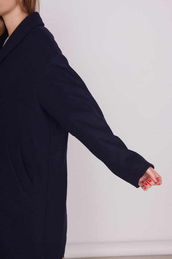 SESSUN // Mantel Honore Navy