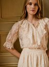 Petite Mendigote // Bluse Amandine Ecru
