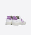 VEJA // Sneaker Campo Chromefree Extra-White Mulberry