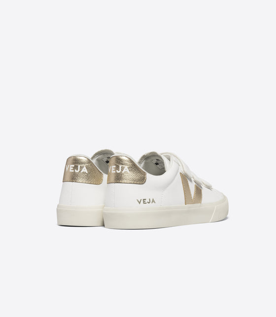 VEJA // Sneaker Recife Chromefree Leather White Platine