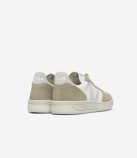 VEJA  // Sneaker V-10 Chromefree Extra White Natural Sahara