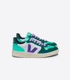 VEJA // Sneaker V-10 Suede Multi Swan Purple Pierre