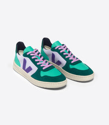  VEJA // Sneaker V-10 Suede Multi Swan Purple Pierre