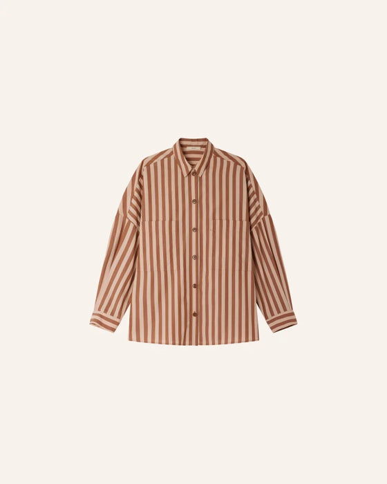 SESSUN // Hemd Fontania Toffee Blush